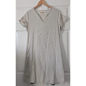 Mollusk California Linen Striped Shift Dress
